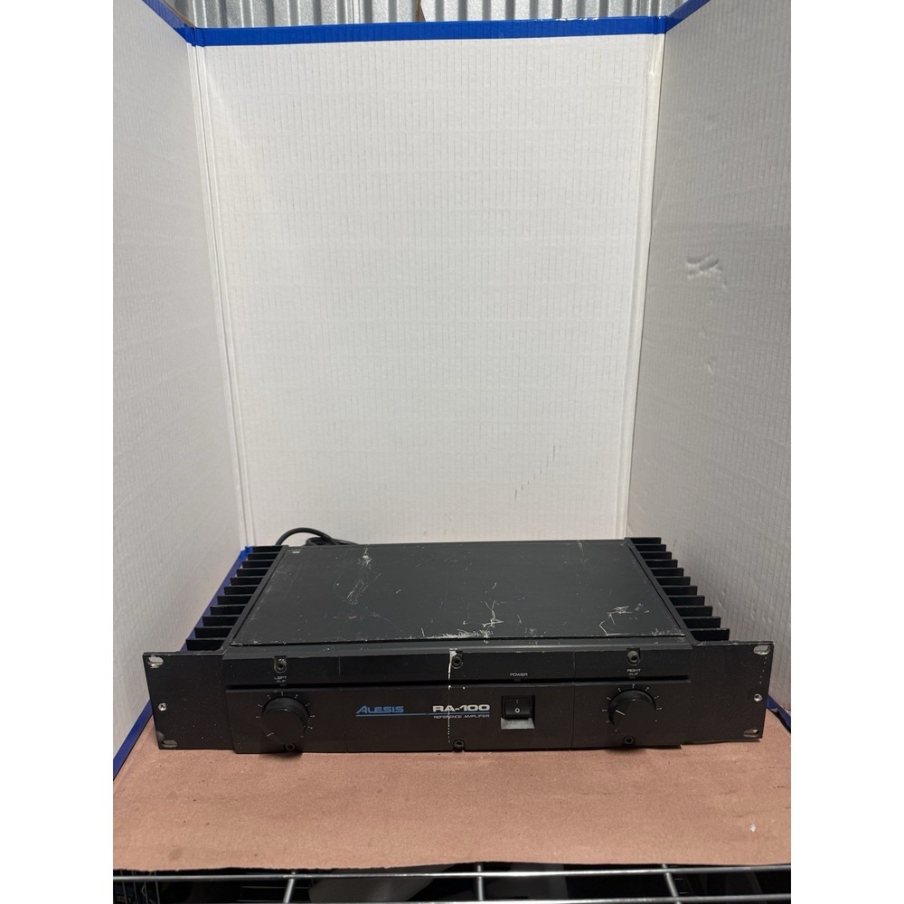 Alesis RA-100 Reference Power Amplifier Parts Repair One Channel Low Output